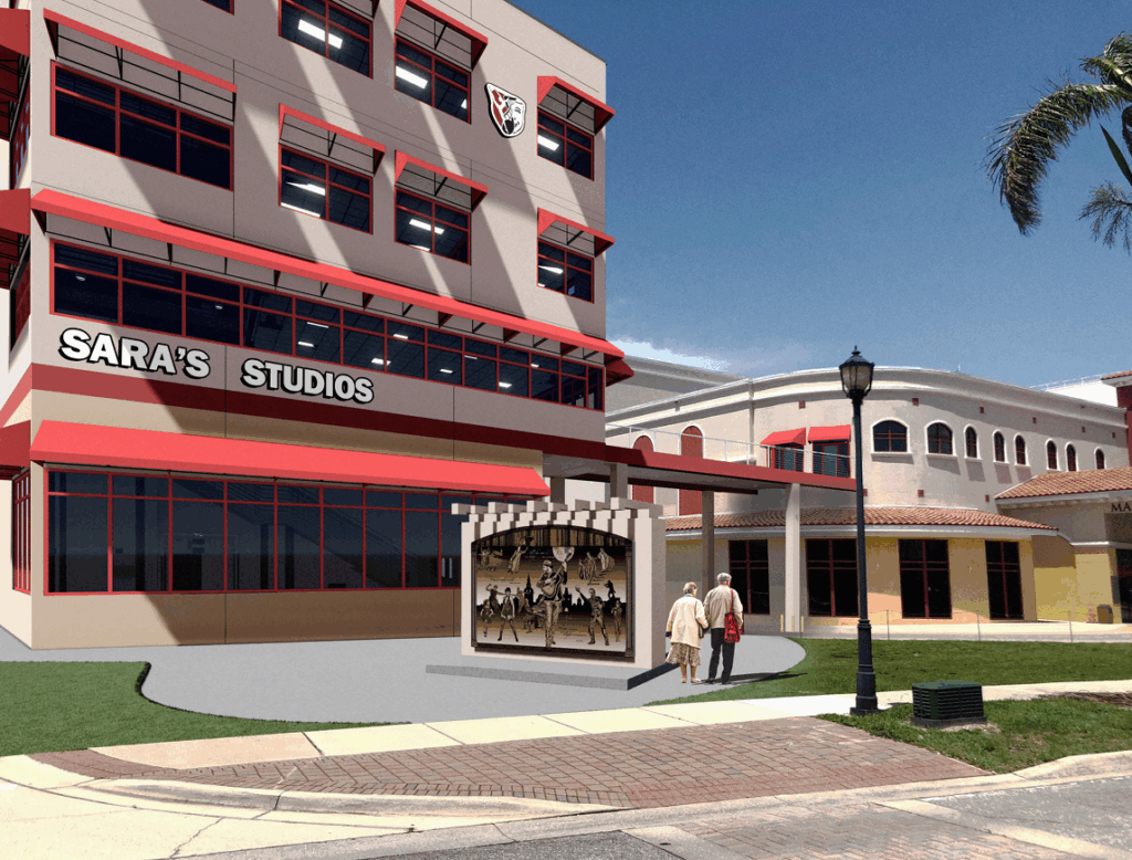 Sara's Studios Rendering